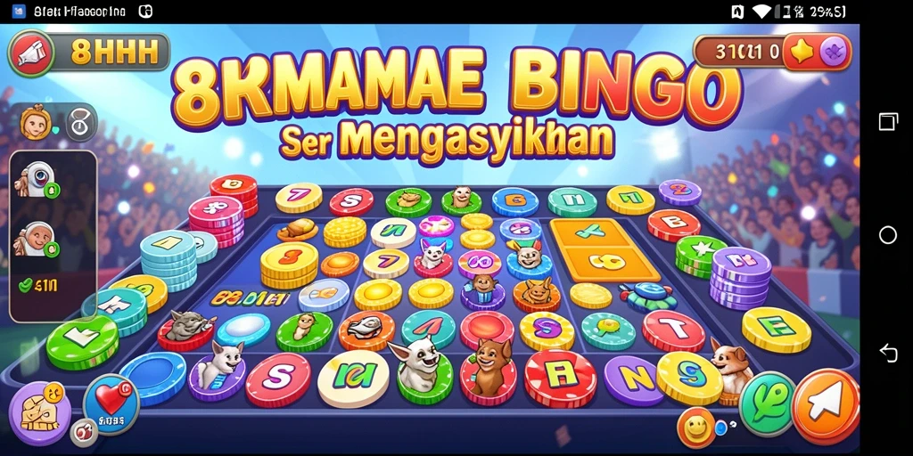 Screenshot gameplay 8HHH menampilkan keseruan bermain Bingo.