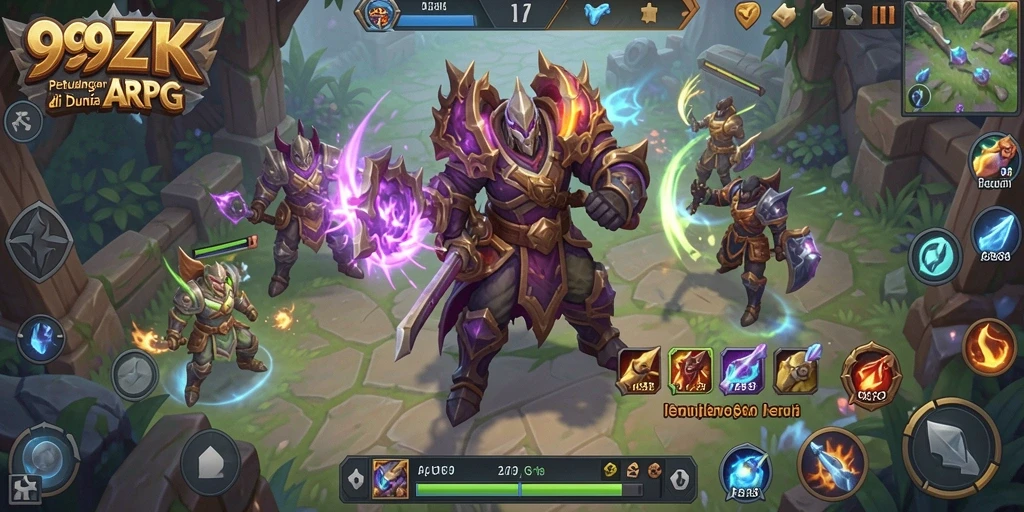 Gameplay menarik dalam petualangan seru di 999ZK.
