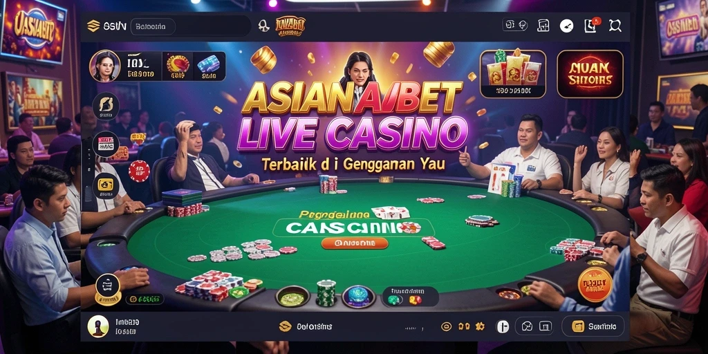 Gameplay ASIANABET yang seru dan interaktif dalam Live Casino.
