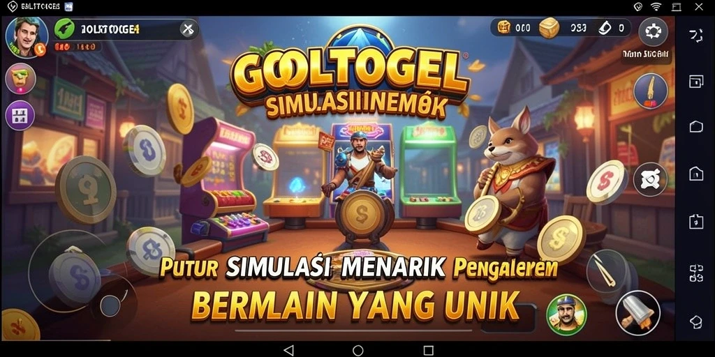 Screenshot gameplay GOLTOGEL dengan pengalaman simulasi yang seru.