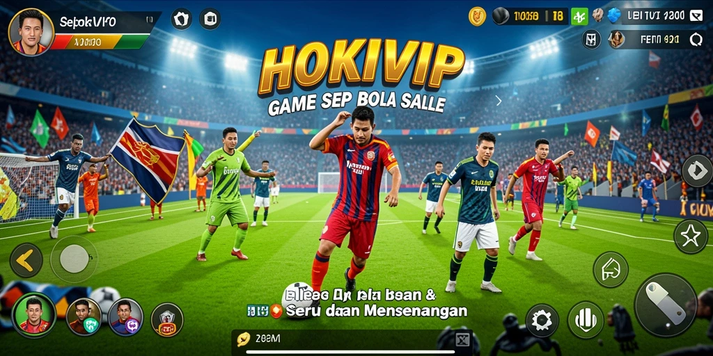Tampilan gameplay HOKIVIP yang seru dan mendebarkan.