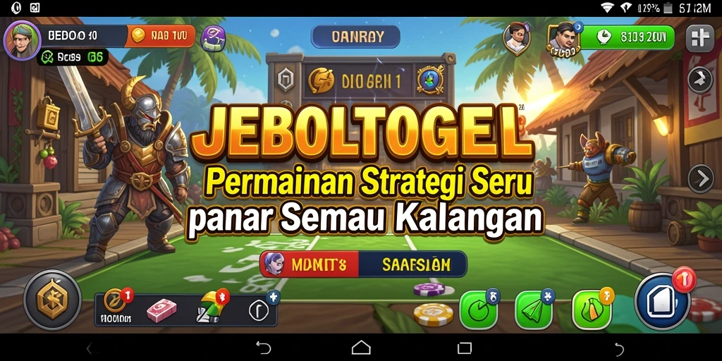 Tampilan gameplay JEBOLTOGEL yang menarik dan menantang.