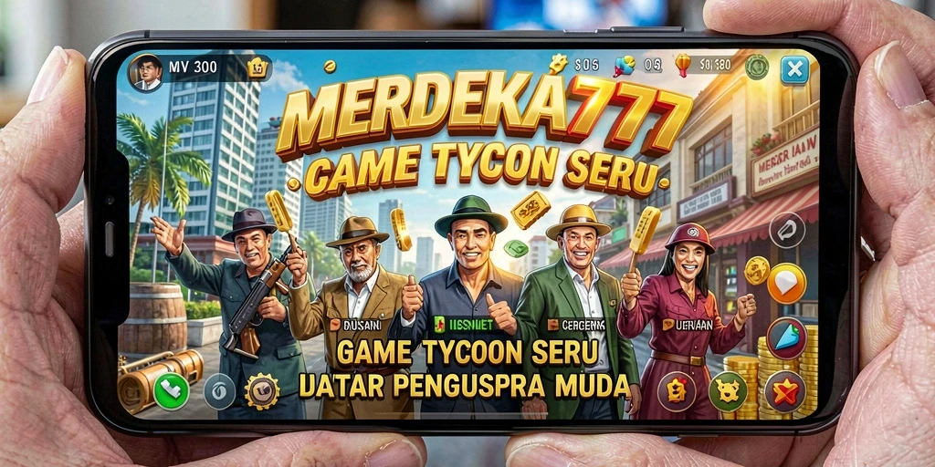 Gameplay MERDEKA777 dengan elemen Tycoon yang mendalam.