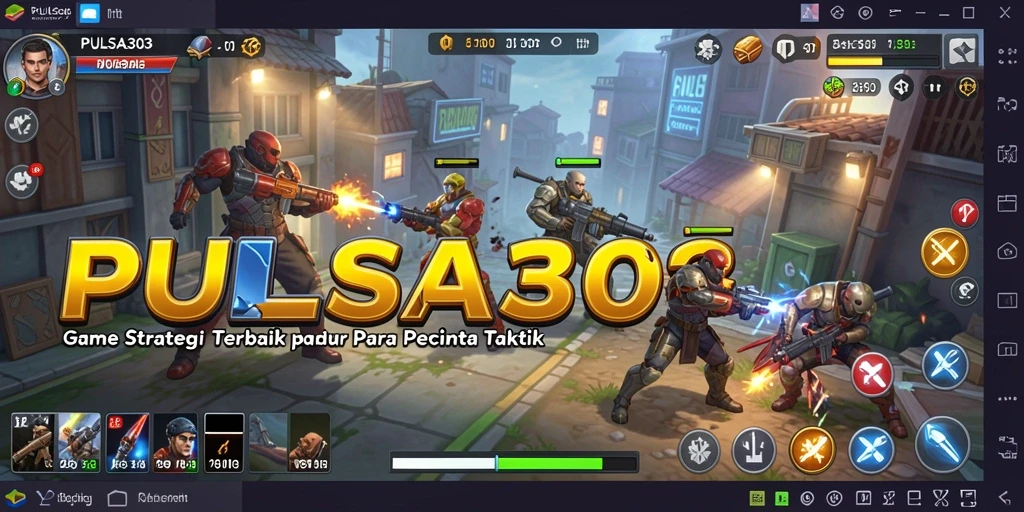 Screenshot PULSA303 menampilkan momen seru dalam permainan strategi.
