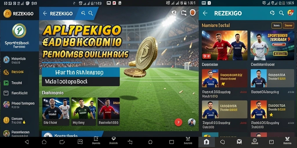 Screenshot menampilkan pengalaman taruhan real-time di REZEKIGO.