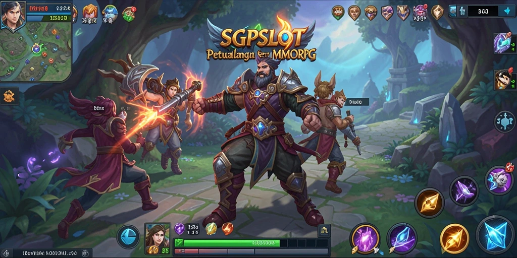 Tampilan gameplay <strong>SGPSLOT</strong> yang penuh aksi dan strategi pertarungan.