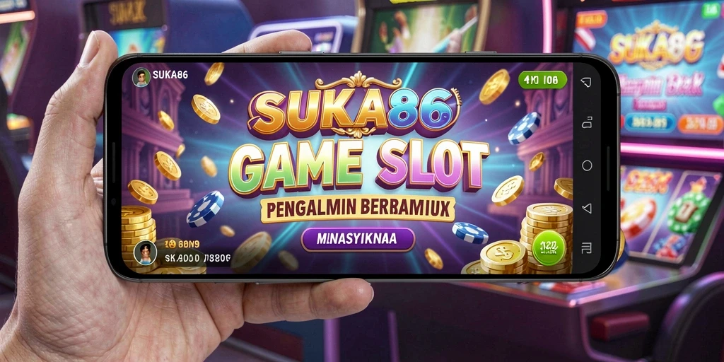 Screenshot utama SUKA86 menampilkan gameplay Slot yang mendebarkan.